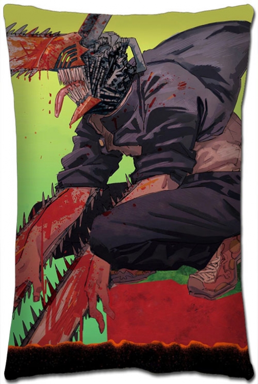 Chainsaw man  Anime double-sided long throw pillow 40X60CM NO FILLING D3-46