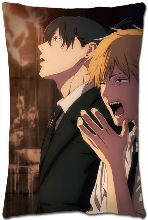 Chainsaw man  Anime double-sided long throw pillow 40X60CM NO FILLING  D3-58
