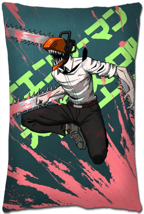 Chainsaw man  Anime double-sided long throw pillow 40X60CM NO FILLING D3-49