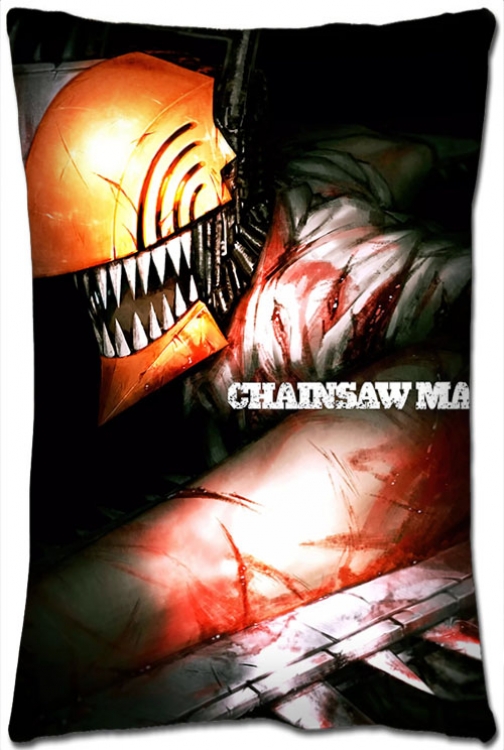 Chainsaw man Anime double-sided long throw pillow 40X60CM NO FILLING D3-42