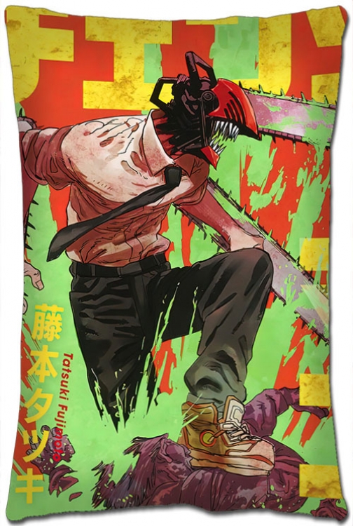 Chainsaw man Anime double-sided long throw pillow 40X60CM NO FILLING D3-48