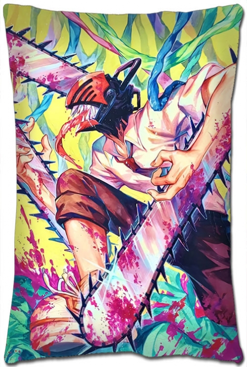 Chainsaw man Anime double-sided long throw pillow 40X60CM NO FILLING  D3-38