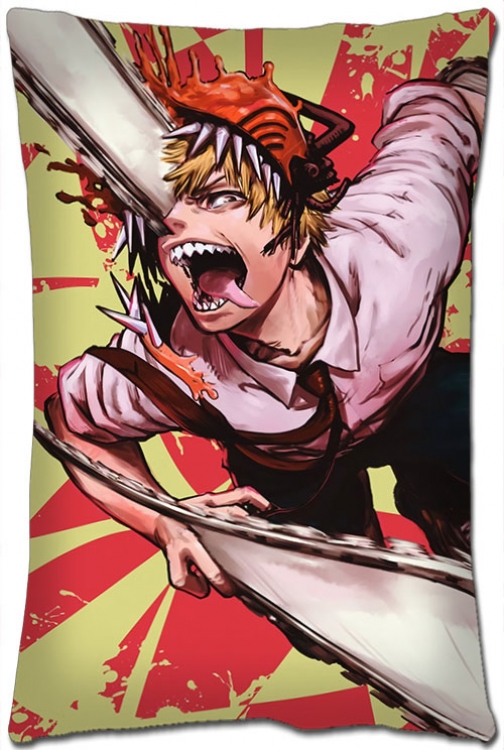 Chainsaw man Anime double-sided long throw pillow 40X60CM NO FILLING  D3-39