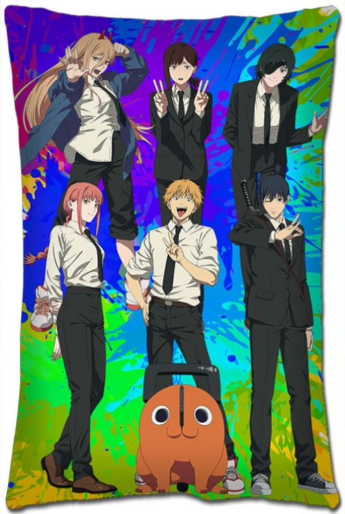 Chainsaw man Anime double-sided long throw pillow 40X60CM NO FILLING D3-8