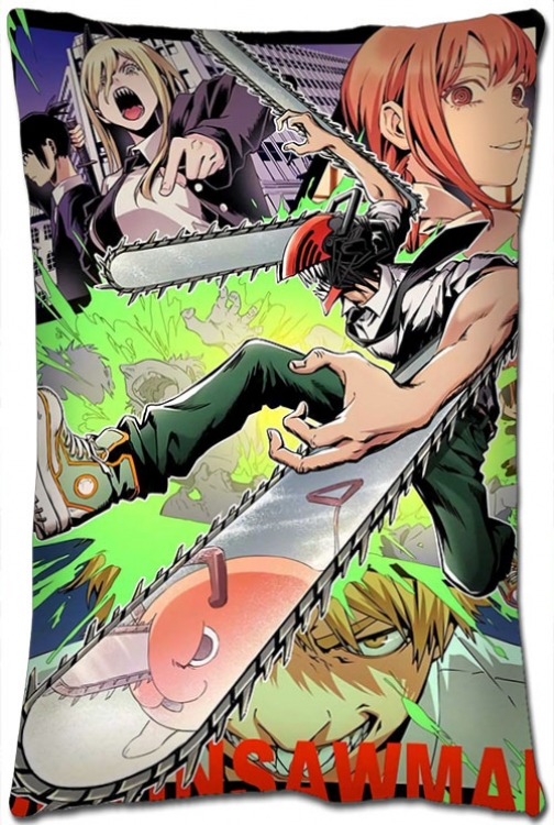 Chainsaw man Anime double-sided long throw pillow 40X60CM NO FILLING D3-10