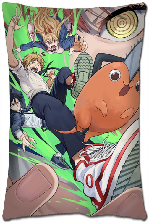 Chainsaw man Anime double-sided long throw pillow 40X60CM NO FILLING D3-3