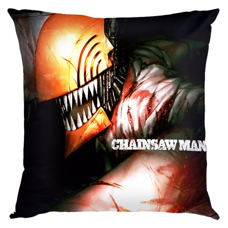 Chainsaw man Anime square full-color pillow cushion 45X45CM NO FILLING  D3-42