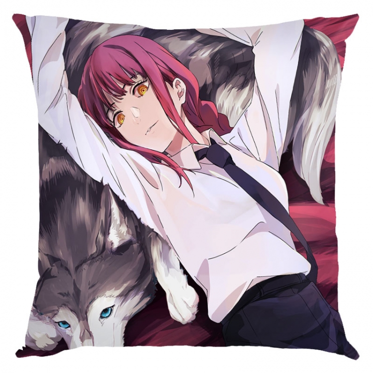 Chainsaw man Anime square full-color pillow cushion 45X45CM NO FILLING  D3-71