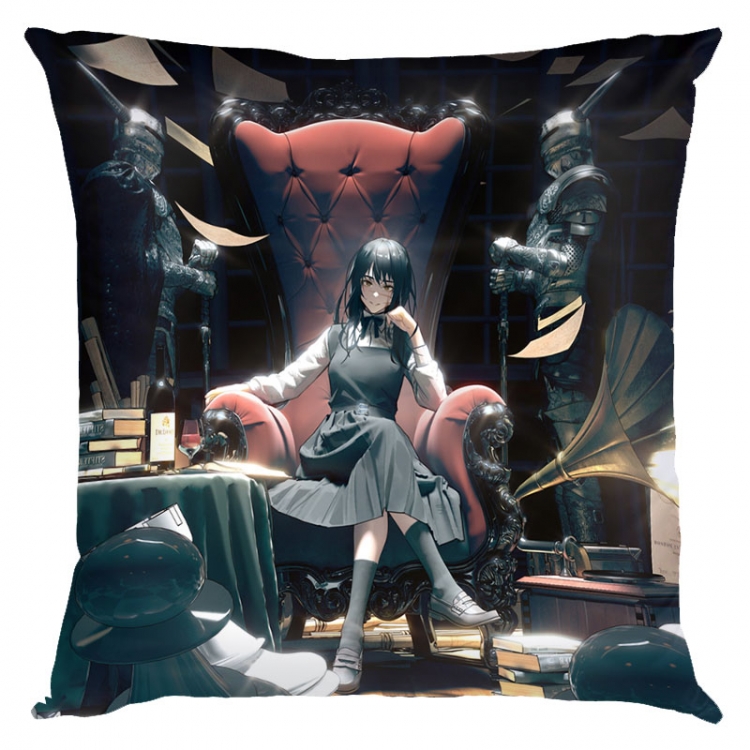 Chainsaw man Anime square full-color pillow cushion 45X45CM NO FILLING  D3-68