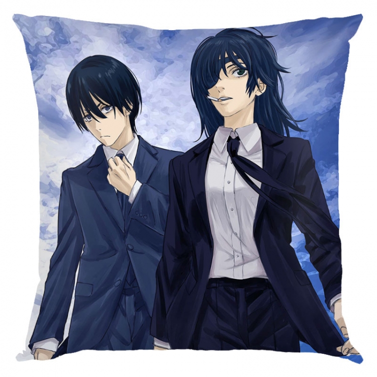 Chainsaw man Anime square full-color pillow cushion 45X45CM NO FILLING D3-64