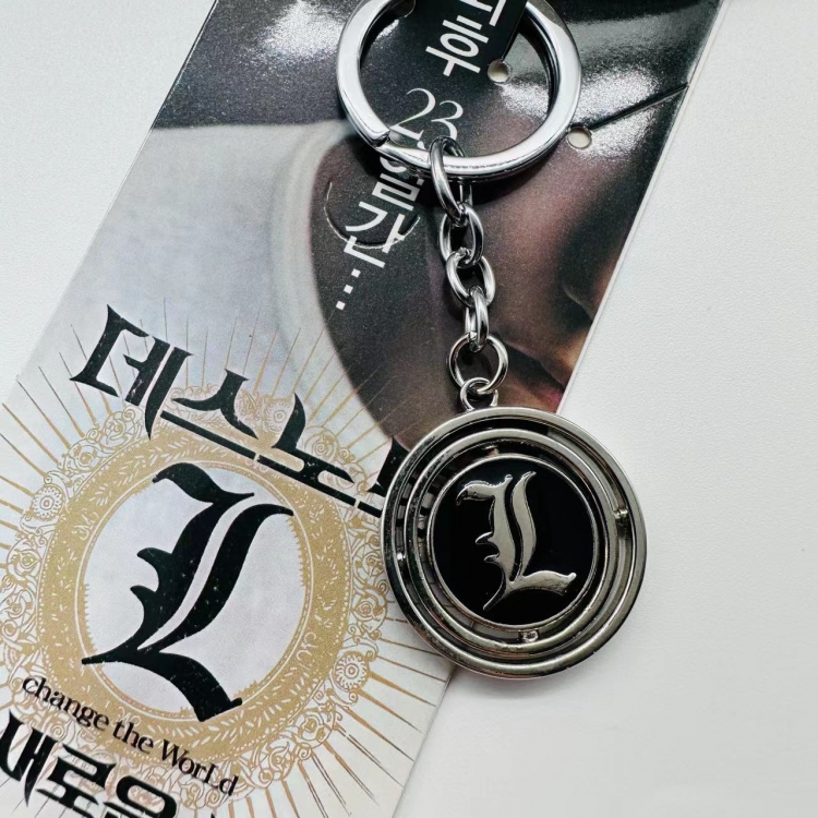 Death note Animation metal key chain pendant price for 5 pcs