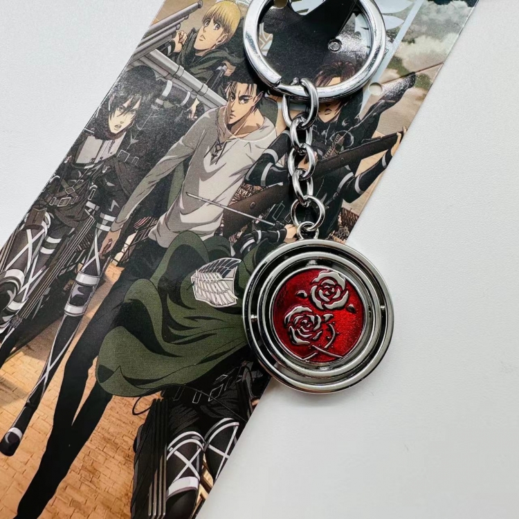 Shingeki no Kyojin Animation metal key chain pendant price for 5 pcs