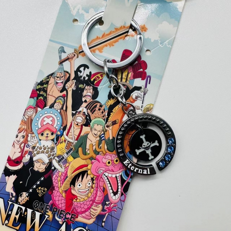 One Piece Animation metal key chain pendant price for 5 pcs