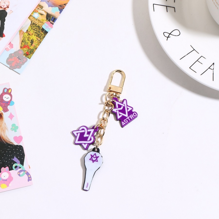astro  Korean star key chain bag pendant price for 5 pcs