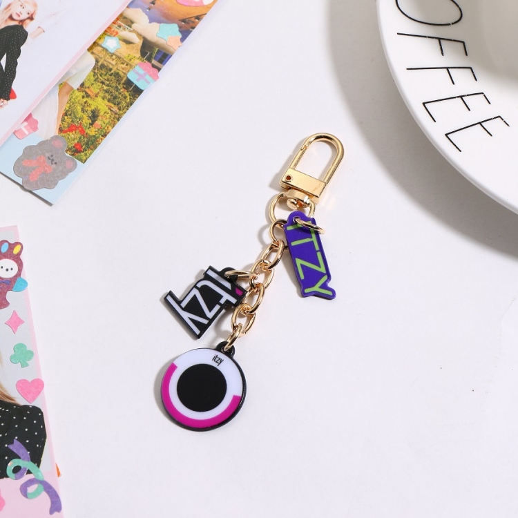 itzy Korean star key chain bag pendant price for 5 pcs