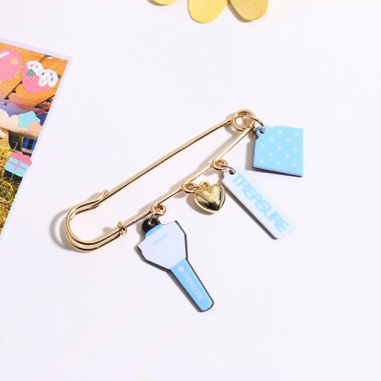 Terasur Korean stars around brooch bag clothing pin accessories
