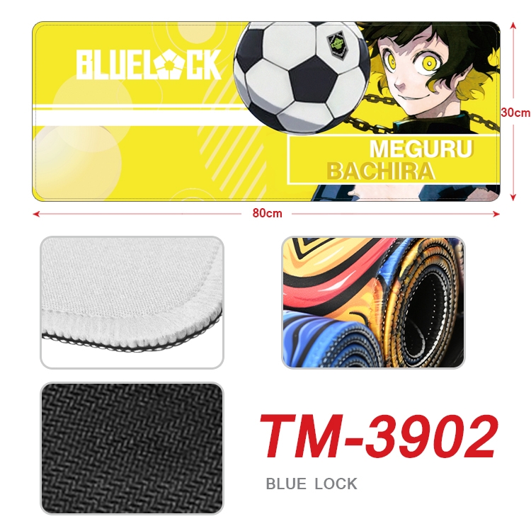 BLUE LOCK Anime peripheral new lock edge mouse pad 80X30cm TM-3902