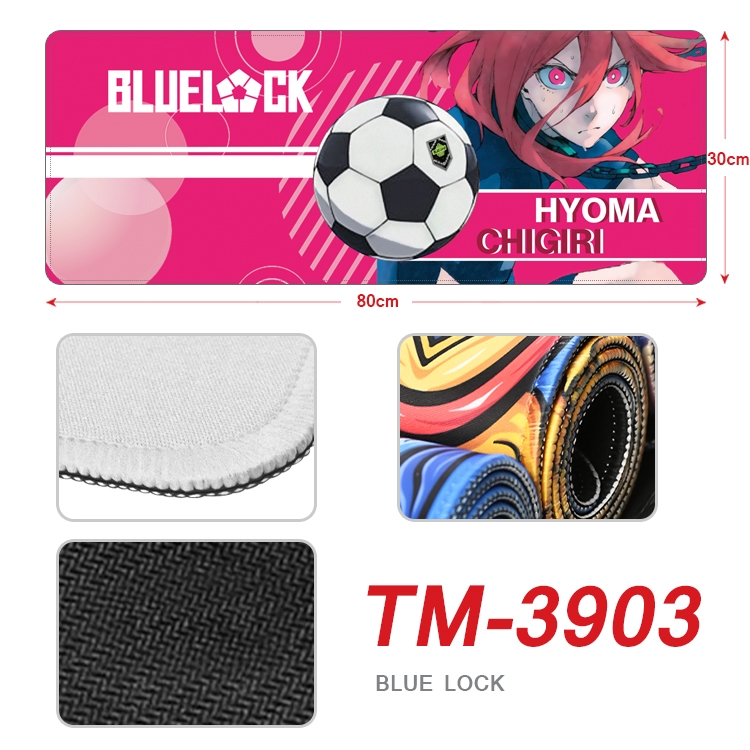 BLUE LOCK Anime peripheral new lock edge mouse pad 80X30cm TM-3903