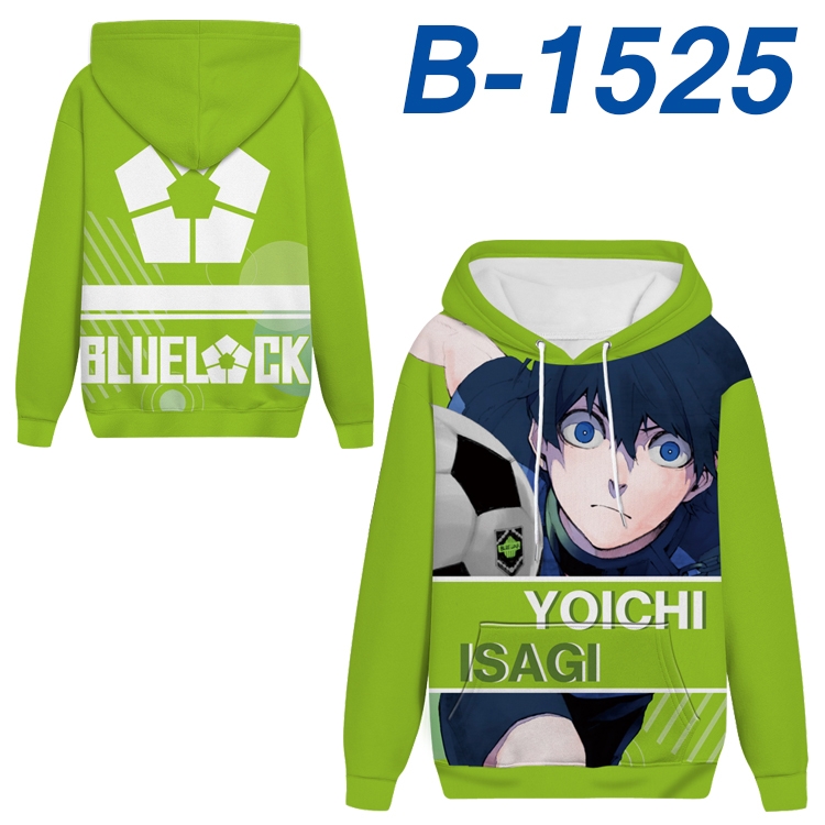 BLUE LOCK  anime thickened hooded pullover sweater from S to 4XL  B-1525