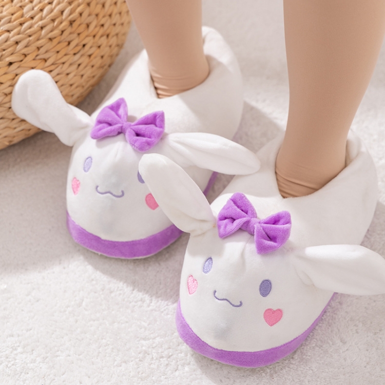 Cinnamoroll All inclusive slippers Cartoon plush cotton slippers Indoor anti-skid thermal insulation price for 2 pairs