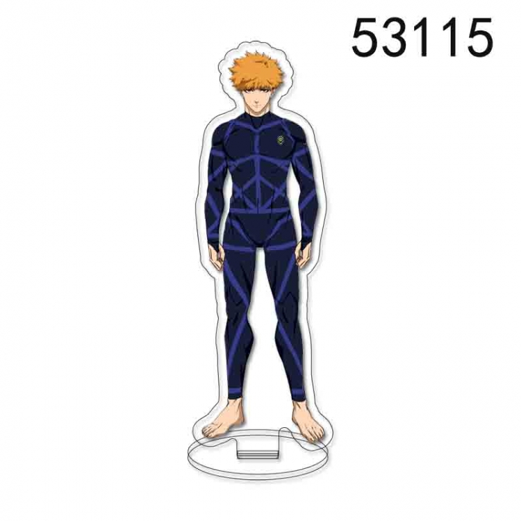 BLUE LOCK Anime characters acrylic Standing Plates Keychain 15CM 53115