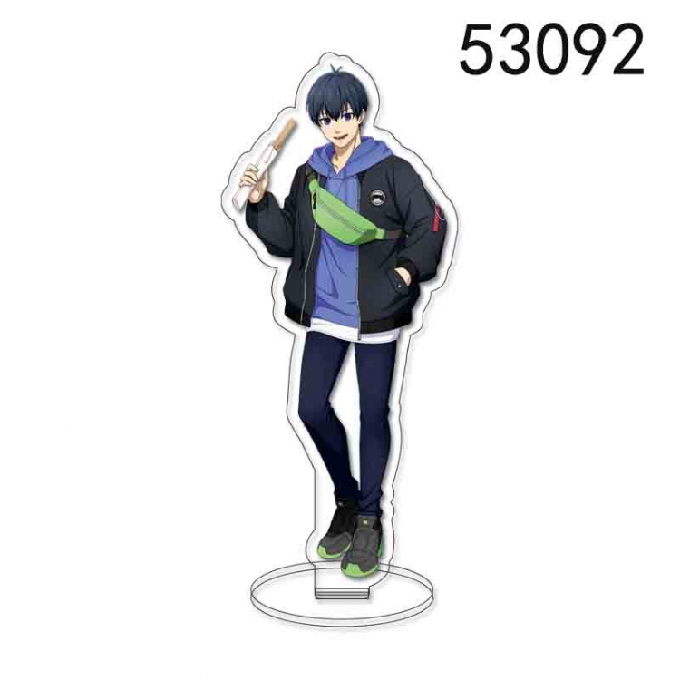 BLUE LOCK Anime characters acrylic Standing Plates Keychain 15CM 53092