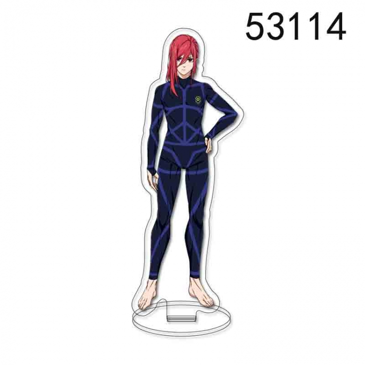 BLUE LOCK Anime characters acrylic Standing Plates Keychain 15CM 53114