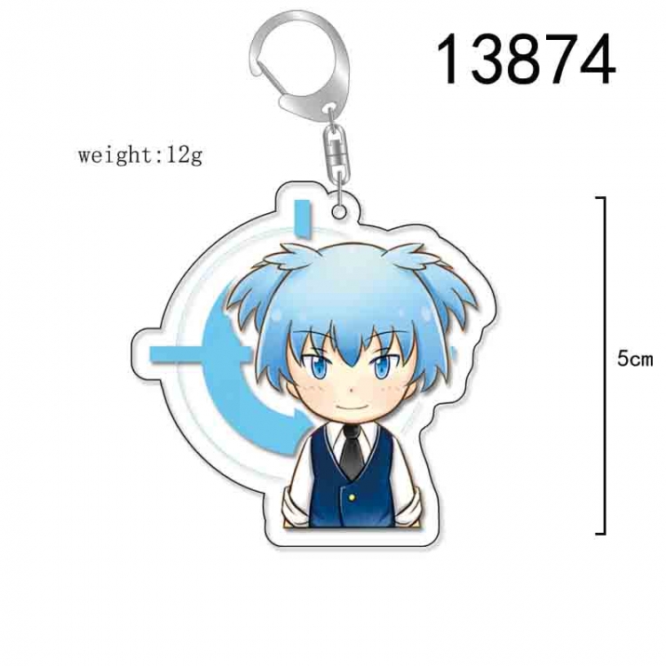 Ansatsu Kyoushitsu Assassination Classroom Anime Acrylic Keychain Charm price for 5 pcs 13874