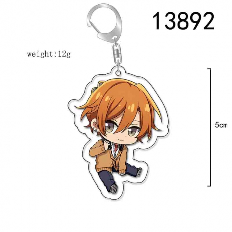 zuozuomuyugongye Anime Acrylic Keychain Charm price for 5 pcs 13892