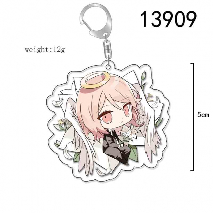 Chainsaw man Anime Acrylic Keychain Charm price for 5 pcs 13909