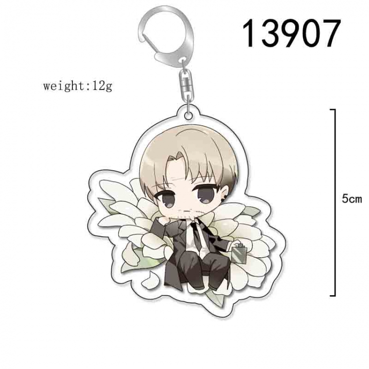 Chainsaw man Anime Acrylic Keychain Charm price for 5 pcs 13907