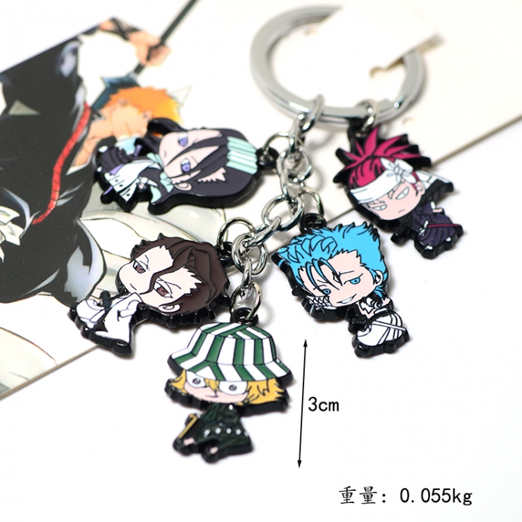 Bleach Animation cartoon series burning key chain schoolbag pendant