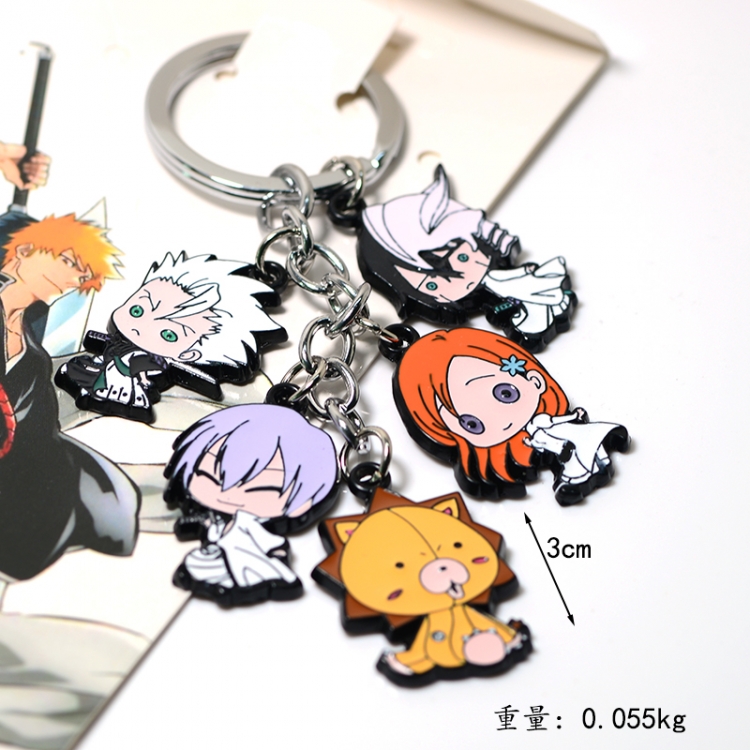 Bleach Animation cartoon series burning key chain schoolbag pendant