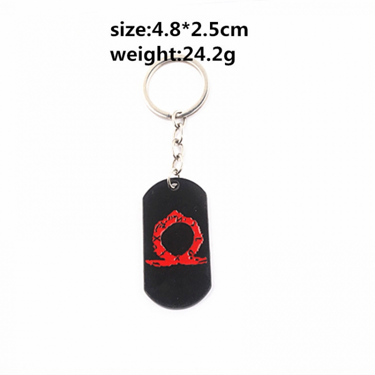 God Of War Game peripheral key chain pendant opp bag price for 5 pcs