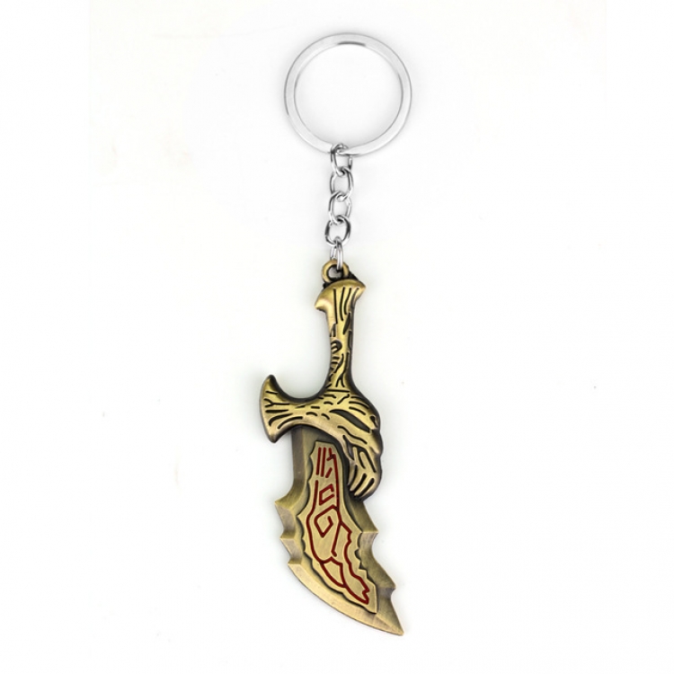 God Of War Game peripheral key chain pendant opp bag price for 5 pcs