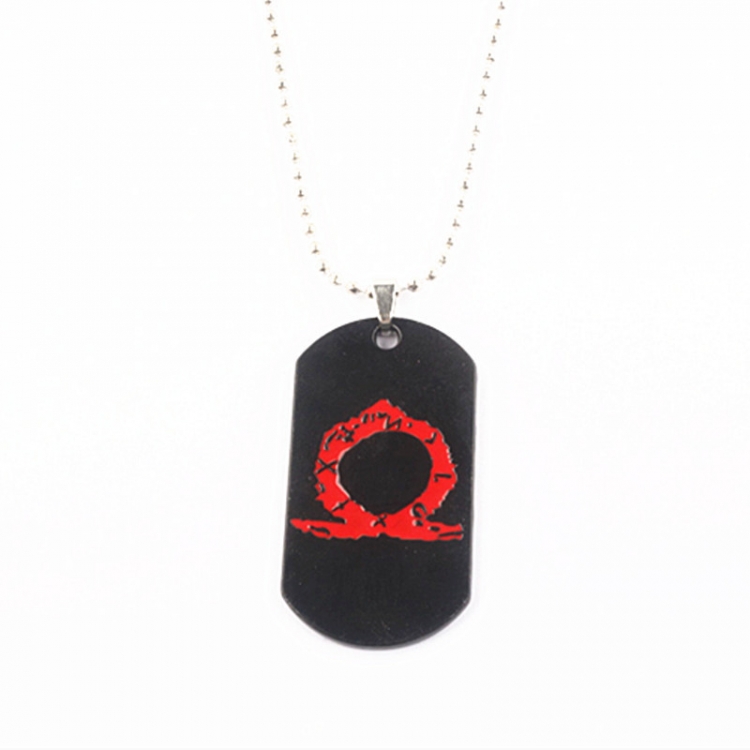 God Of War Game necklace pendant opp bag price for 5 pcs N681