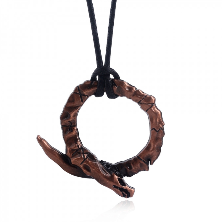 God Of War Game necklace pendant opp bag price for 5 pcs N304