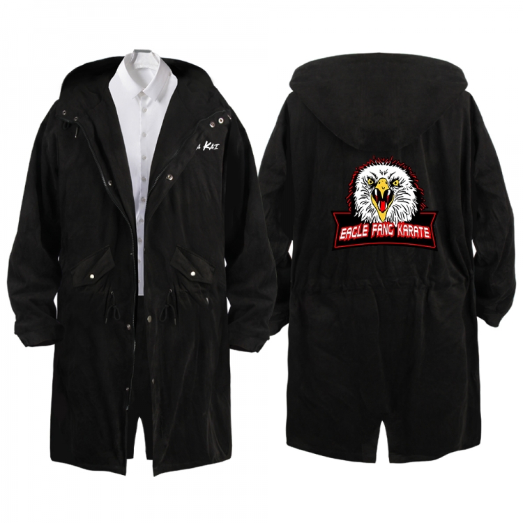 cobra  Anime Peripheral Hooded Long Windbreaker Jacket from S to 3XL