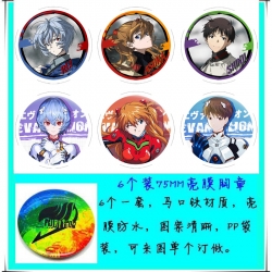 EVA Anime round Badge Bright f...