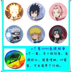 Naruto Anime round Badge Brigh...