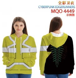 Cyberpunk Long Sleeve Hooded F...