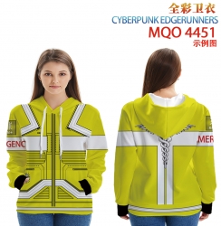 Cyberpunk Long Sleeve Hooded F...