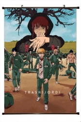 Chainsaw man Anime black Plast...