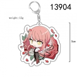 Chainsaw man Anime Acrylic Key...