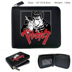 Berserk  Anime zipper black le...