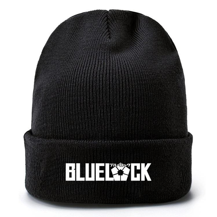 BLUE LOCK Anime knitted hat wool hat head circumference 40-80cm