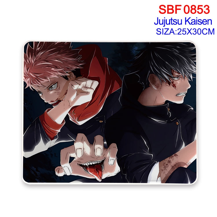 Jujutsu Kaisen Animation peripheral locking mouse pad 25X30CM  SBF-853-2