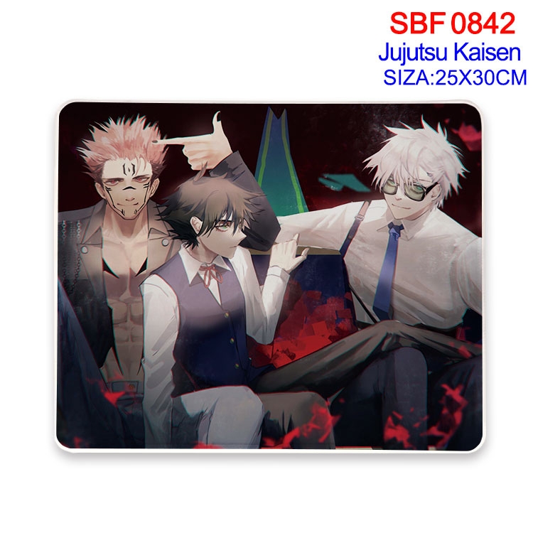 Jujutsu Kaisen Animation peripheral locking mouse pad 25X30CM SBF-842-2