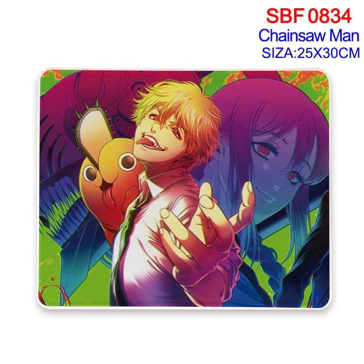 Chainsaw man Animation peripheral locking mouse pad 25X30CM SBF-834-2