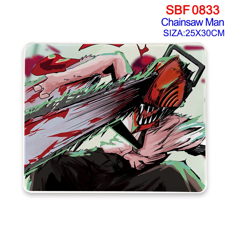 Chainsaw man Animation peripheral locking mouse pad 25X30CM  SBF-833-2